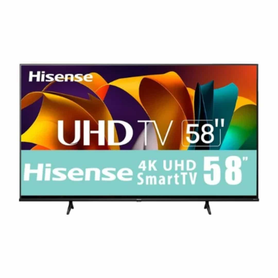Pantalla Hisense 55 Pulgadas 4K Ultra HD Smart TV LED 55A6NV