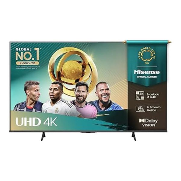 Pantalla Hisense A65N (último Modelo) 75 Pulgadas, Smart Vidaa TV UHD 4K