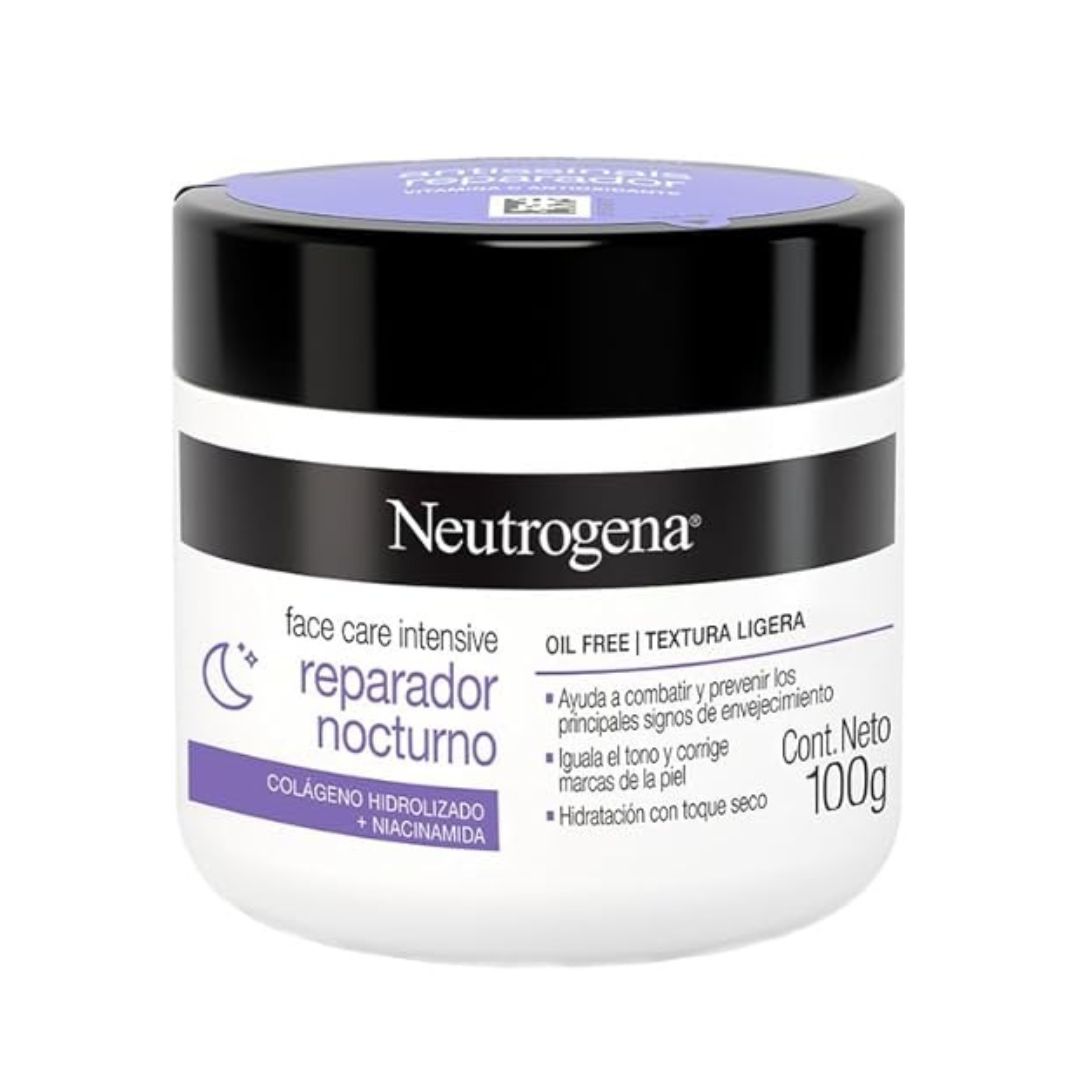 Neutrogena Face Care Intensive Crema Hidratante Facial Reparador Nocturno