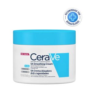 Crema Alisadora CeraVe Anti - Rugosidades con Ácido Salicílico, 340 g