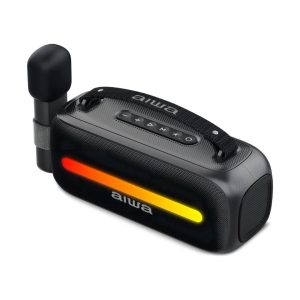Bocina Aiwa Portatil Bluetooth Karaoke